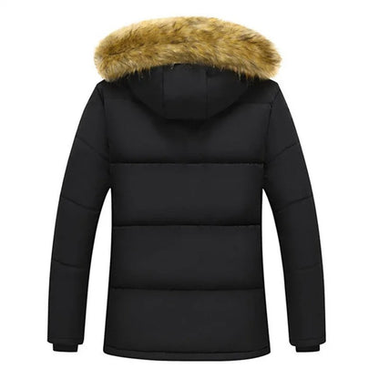 Veste d'hiver chaude avec flux de toison
