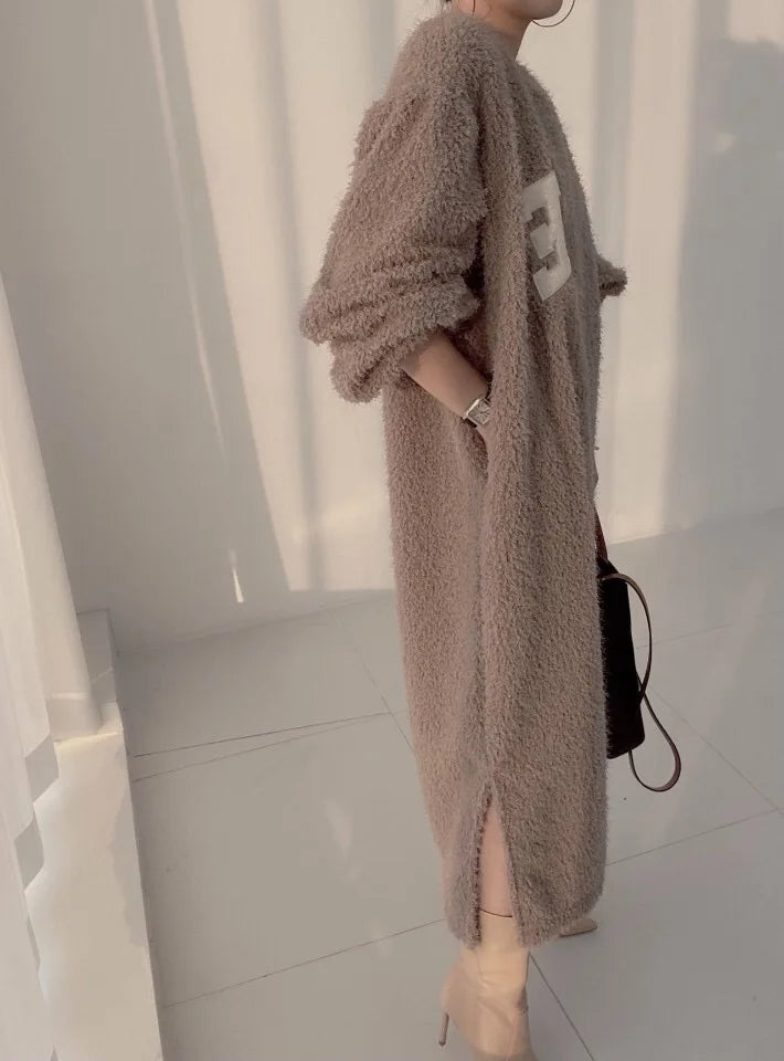 Robe de maison d'hiver confortable