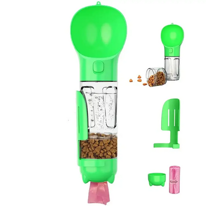 Bouteille de chien portable 3 en 1