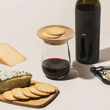 Couvreaux en bambou pour verres à vin