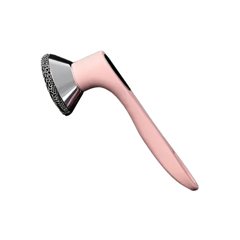 Brosse de cuisine en acier inoxydable avec une longue poignée