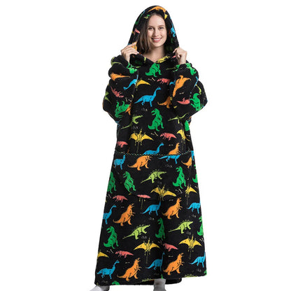 Couverture à capuche surdimensionnée
