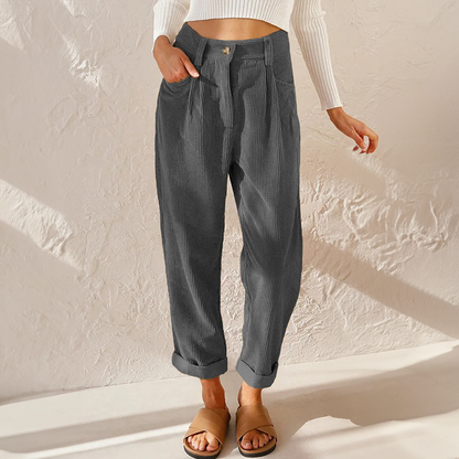 Elise | Pantalon de cordon décontracté