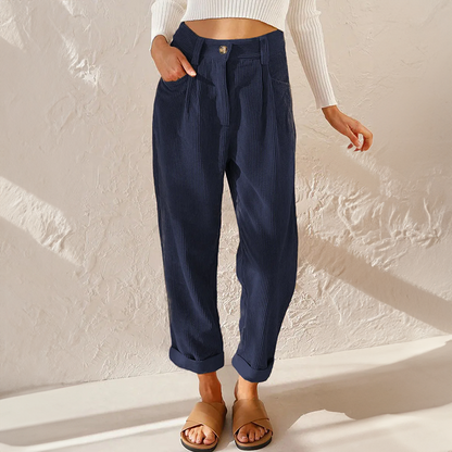 Elise | Pantalon de cordon décontracté