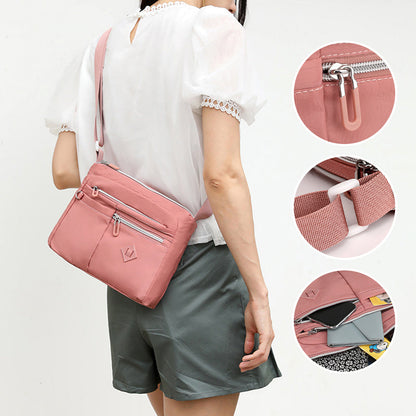 Sac à bandoulière multi-poche pour femmes