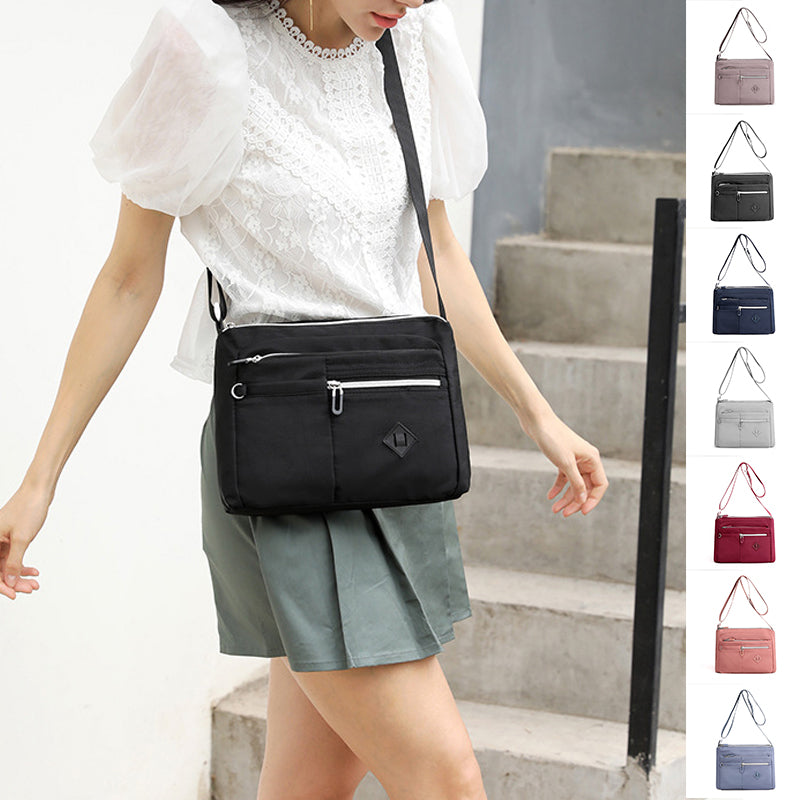 Sac à bandoulière multi-poche pour femmes
