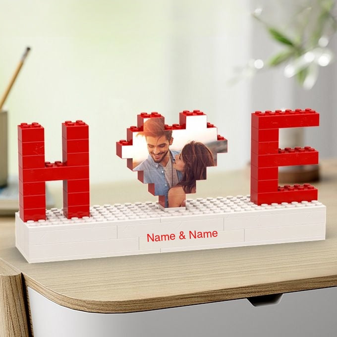 Giftofloves | Puzzles personnalisés Puzzles Puzzles Blocs photo pour les amoureux