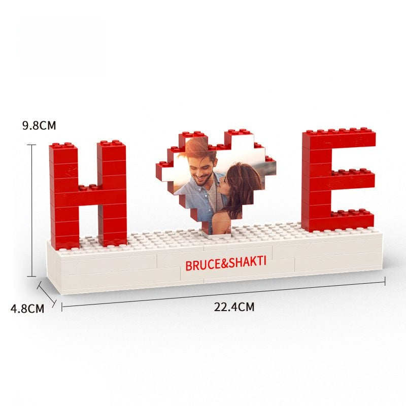 Giftofloves | Puzzles personnalisés Puzzles Puzzles Blocs photo pour les amoureux