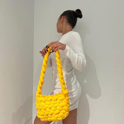 Chunky Stricktasche - Tragen Sie Stil und Komfort mühelos