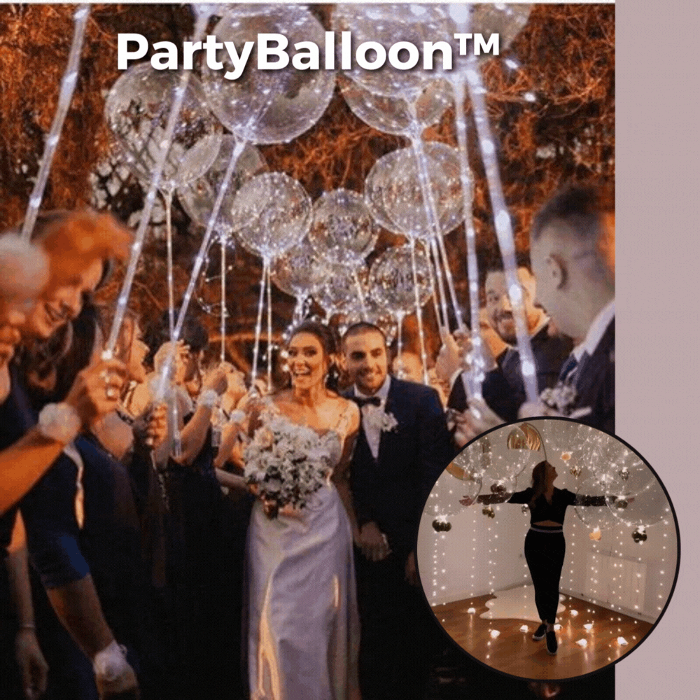 Ballons LED réutilisables