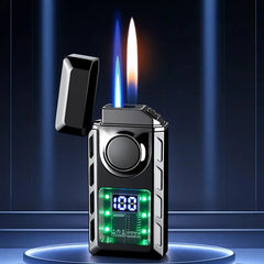Feuerzeug Wiederaufladbar mit farbigen Lichtern