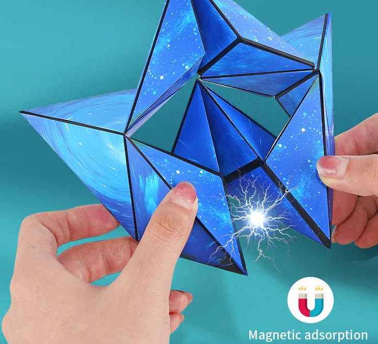 Montessori Magnetischer Zauberwürfel