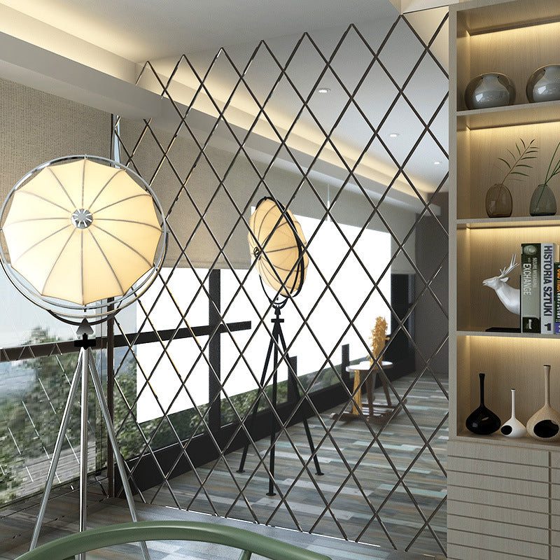 Autocollant de miroir en diamant