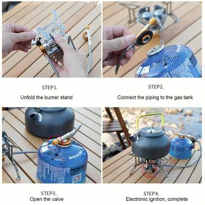 Cuisinière à gaz de camping