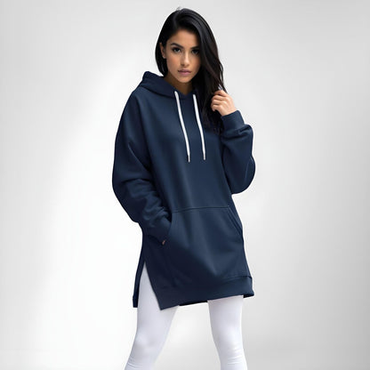 Oversized Kapuzenkleid (Neuheit)