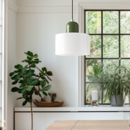 Lumoza — Moderne Glas-Pendelleuchte mit verstellbarer Höhe