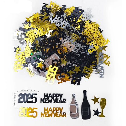 2025 Confettis du Nouvel An