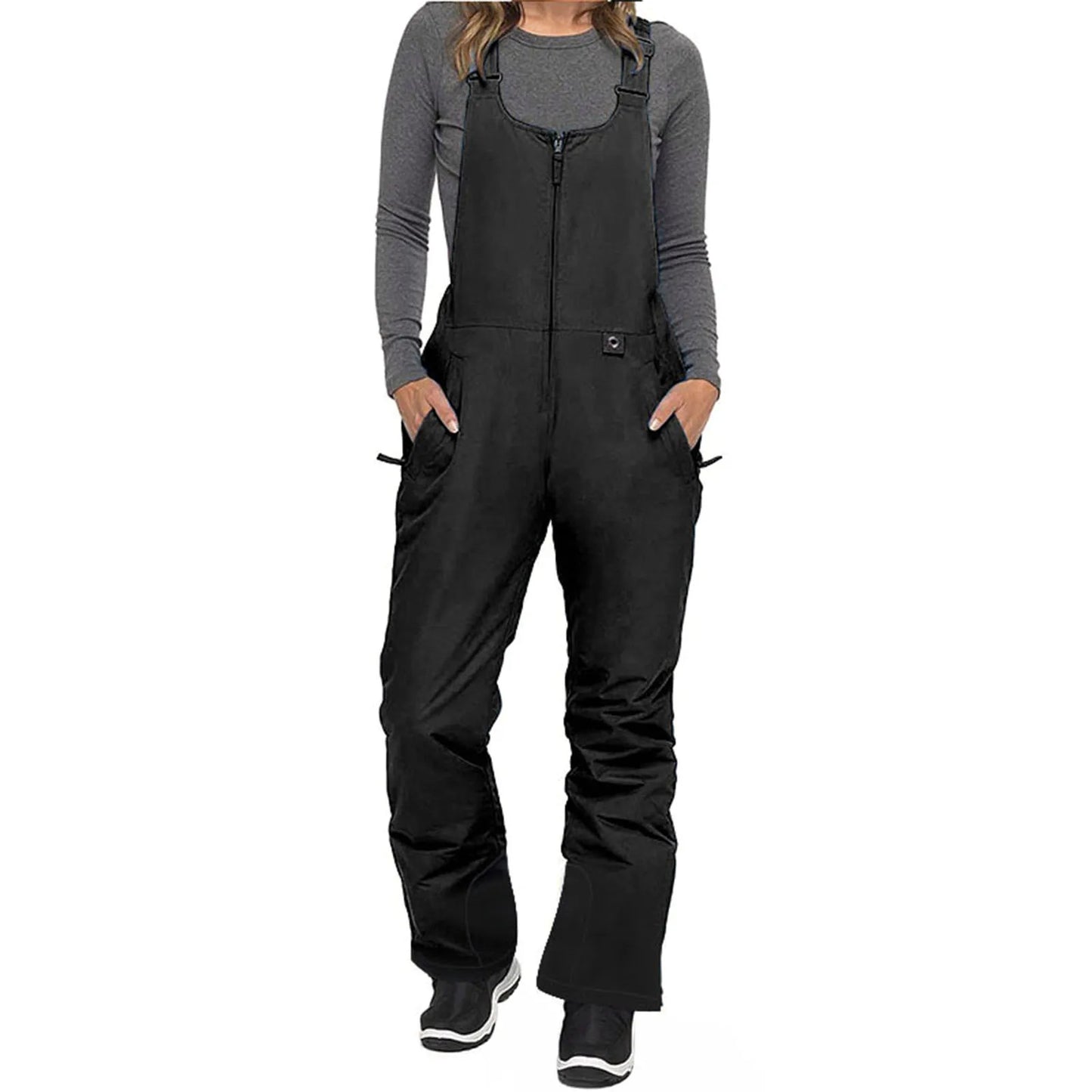 Pantalon de neige à vent imperméable à réglage des femmes