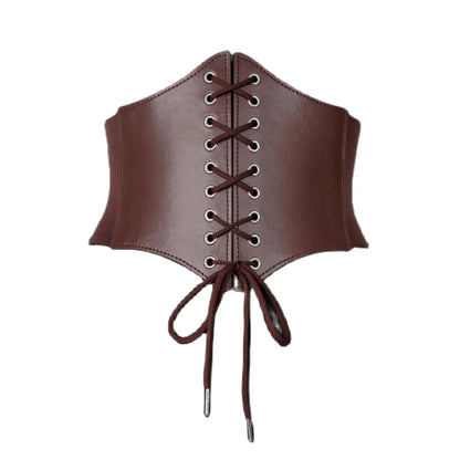 Ceinture de corset et bracelet avec laçage