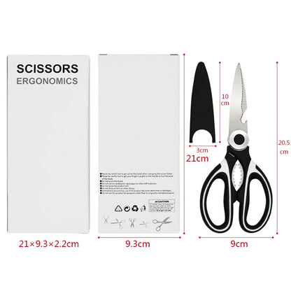 Ciseaux de cuisine multifonctionnels