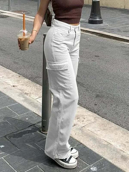 Eleni Verstellbare Cargo-Hosen