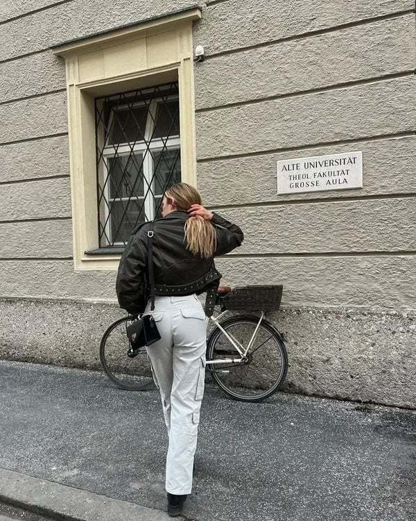 Eleni Verstellbare Cargo-Hosen