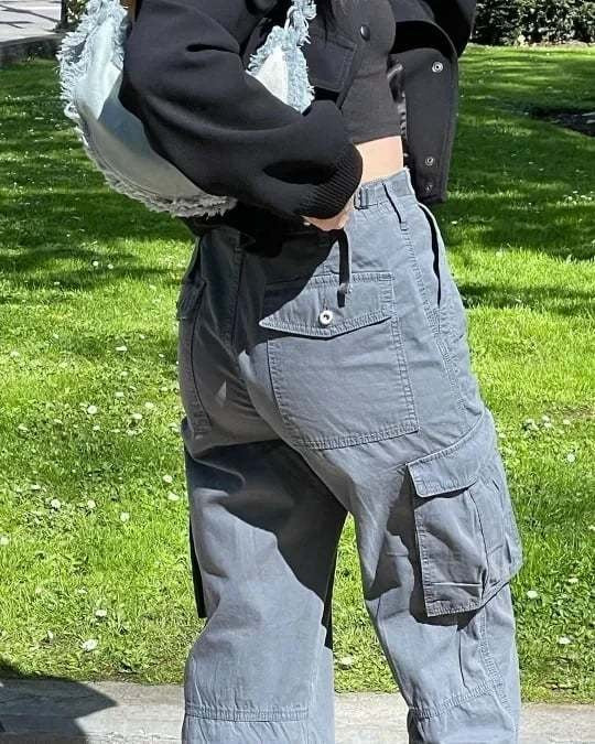 Eleni Verstellbare Cargo-Hosen