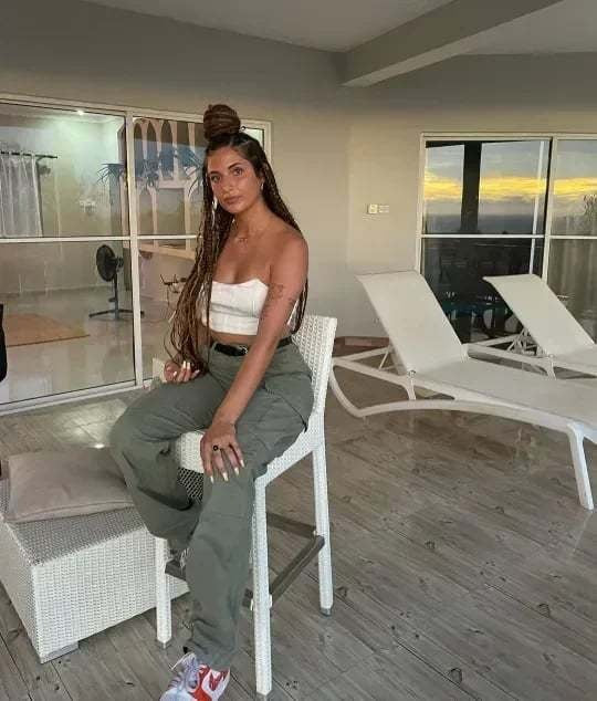 Eleni Verstellbare Cargo-Hosen