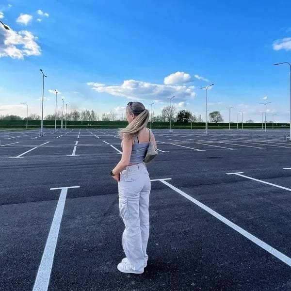 Eleni Verstellbare Cargo-Hosen