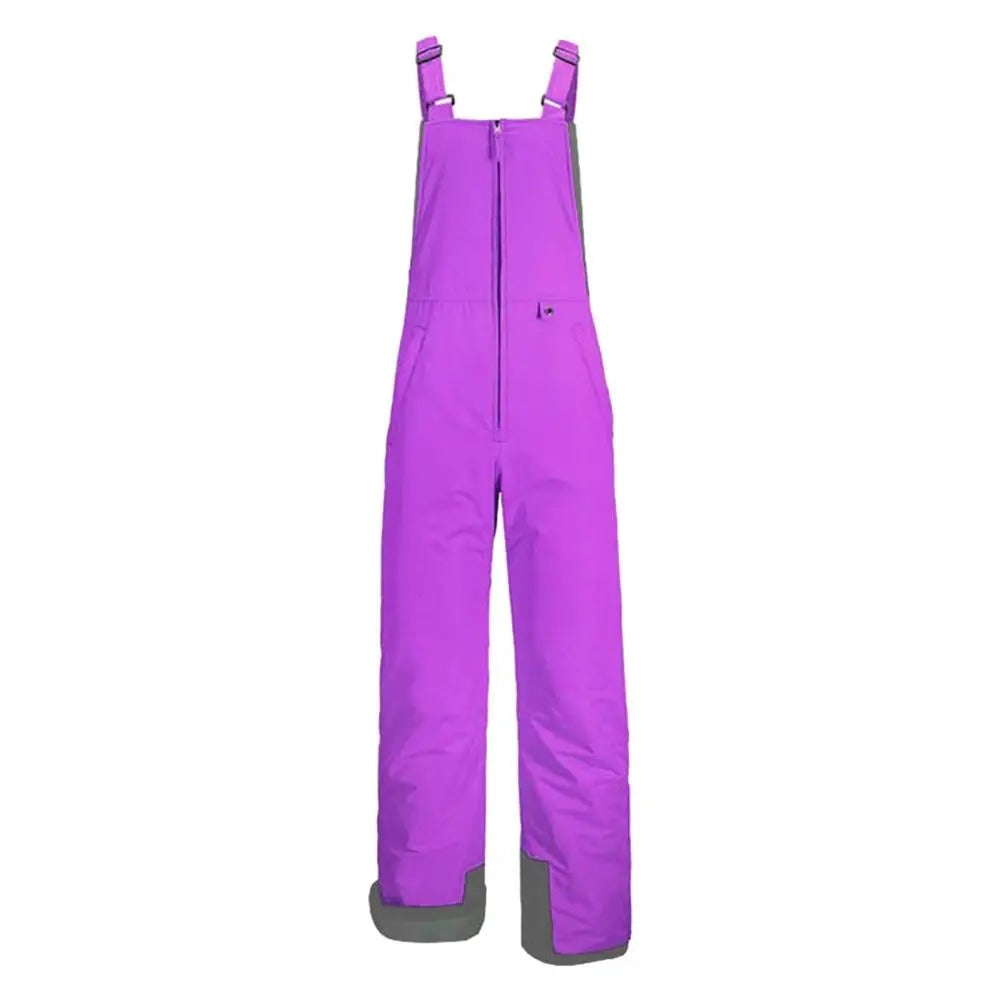 Pantalon de neige à vent imperméable à réglage des femmes
