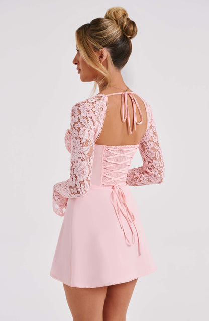 Jacinta Mini Kleid - Blush
