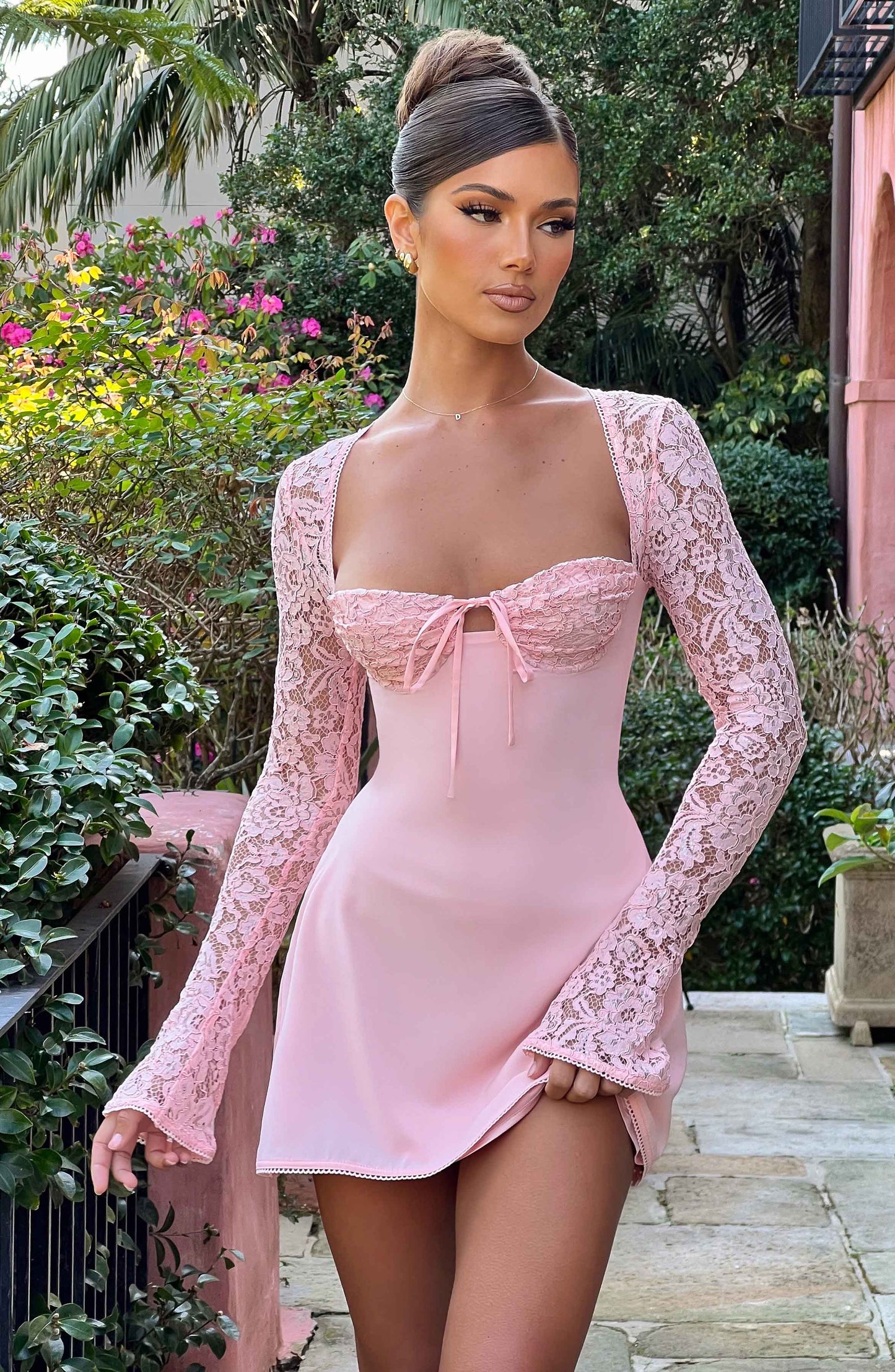 Jacinta Mini Kleid - Blush