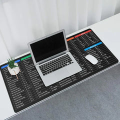KeyGlide Pro rutschfeste Tastaturenunterlage mit (Kurzbefehl-Tastenmuster)
