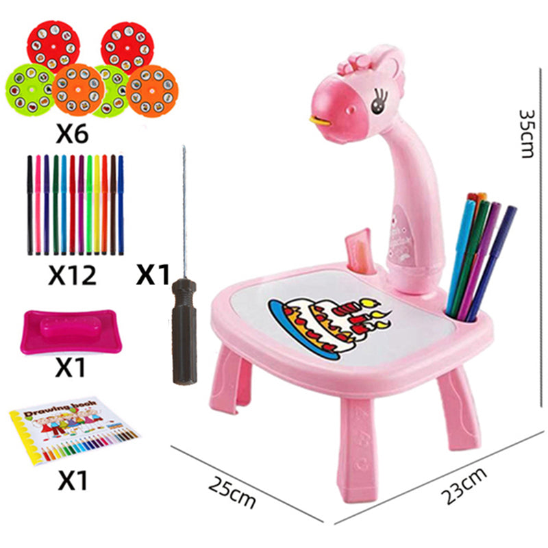 Table de projecteur des signes pour enfants