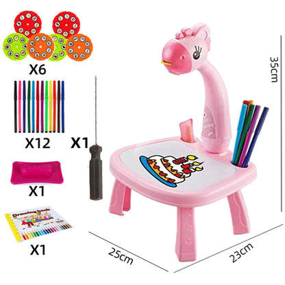 Table de projecteur des signes pour enfants