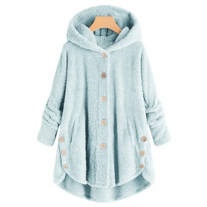 Mémateur d'alimentation en peluche avec capuche pour femmes