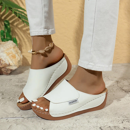 WedgeEase Casual Sandalen mit Keilabsatz für Damen