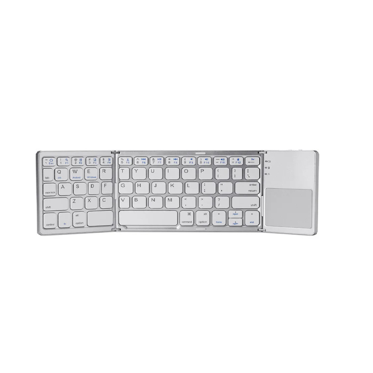 Clavier sans fil pliable avec pavé tactile ultra-lim