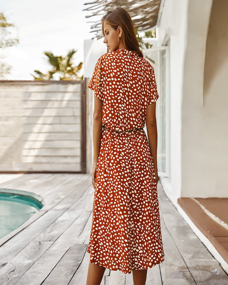 Evelyn | Robe à pois