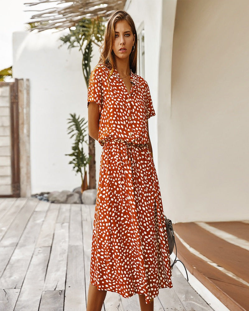 Evelyn | Robe à pois