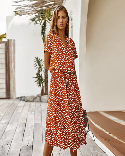 Evelyn | Robe à pois