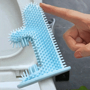 Brosse de toilette bactérien avec tête de désinfection
