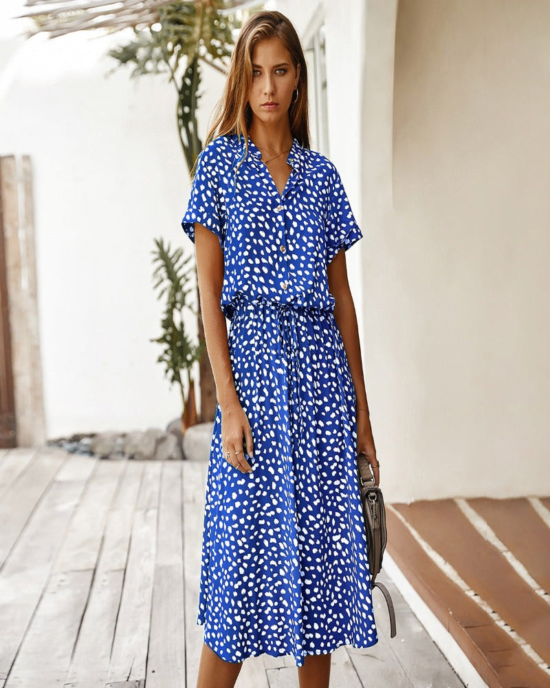 Evelyn | Robe à pois