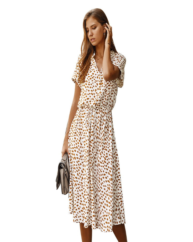 Evelyn | Robe à pois
