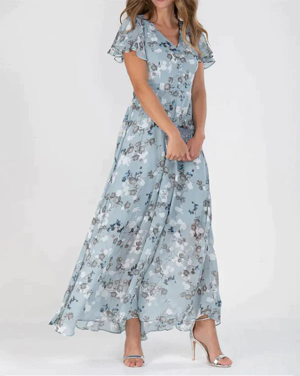 Isabella | Robe d'été avec un motif floral