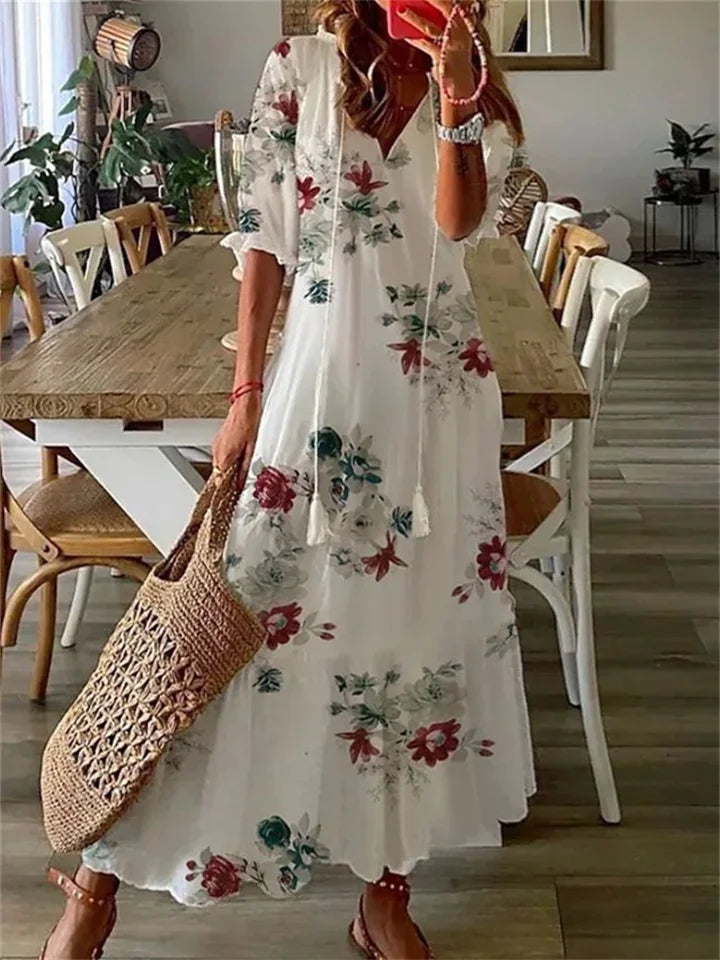Juillet | Robe d'été maxi