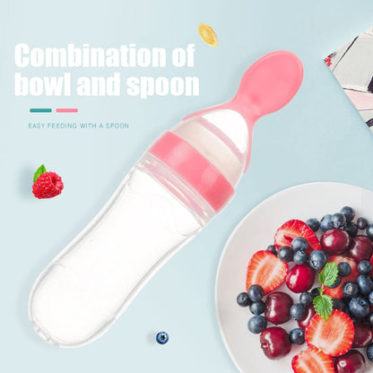 Dispensateur de bouteille de cuillère pour bébé