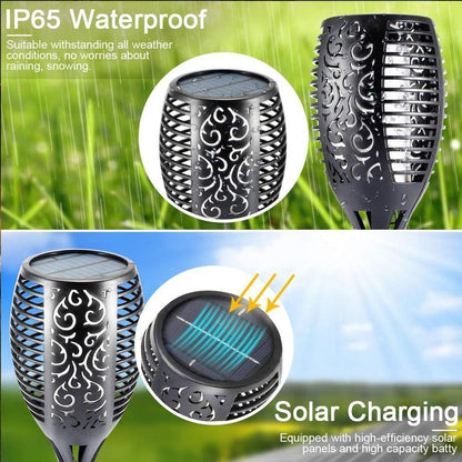 Lumières solaires pour le jardin