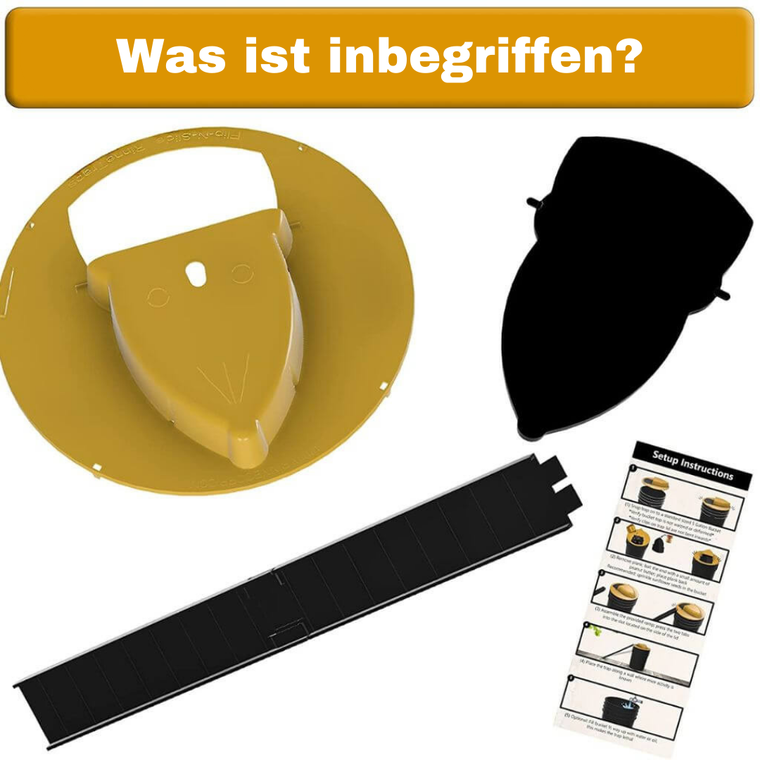 Piège de souris flip et glissant