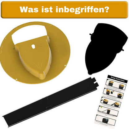 Piège de souris flip et glissant